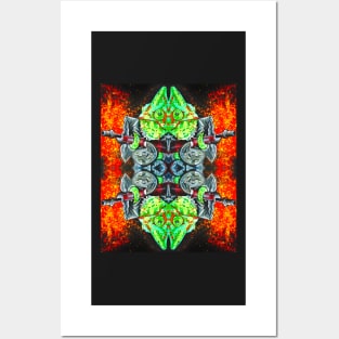 The Chameleon PATTERN Posters and Art
